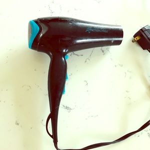 Friction Free hair dryer